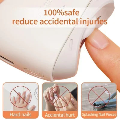 Seemagic Electric Automatic Nail Clippers Pro with Light